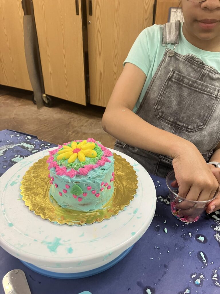 Kids cake decorating summer camp!
