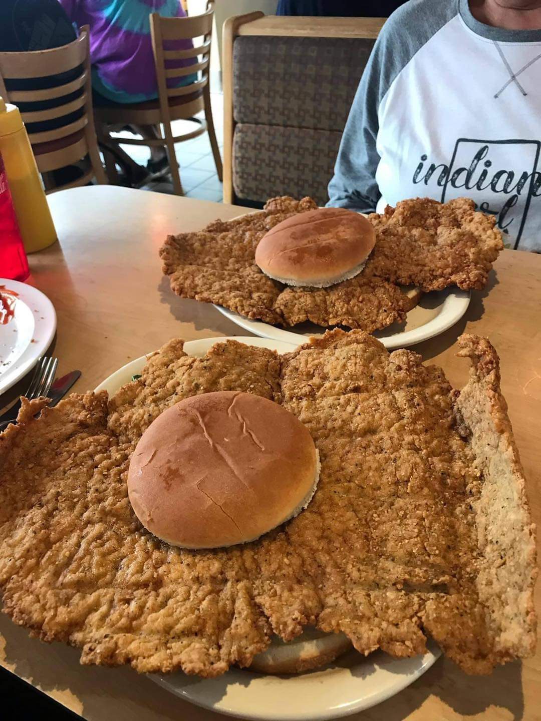 Indiana Pork Tenderloin Sandwich. Sandwich ? Dining and Cooking