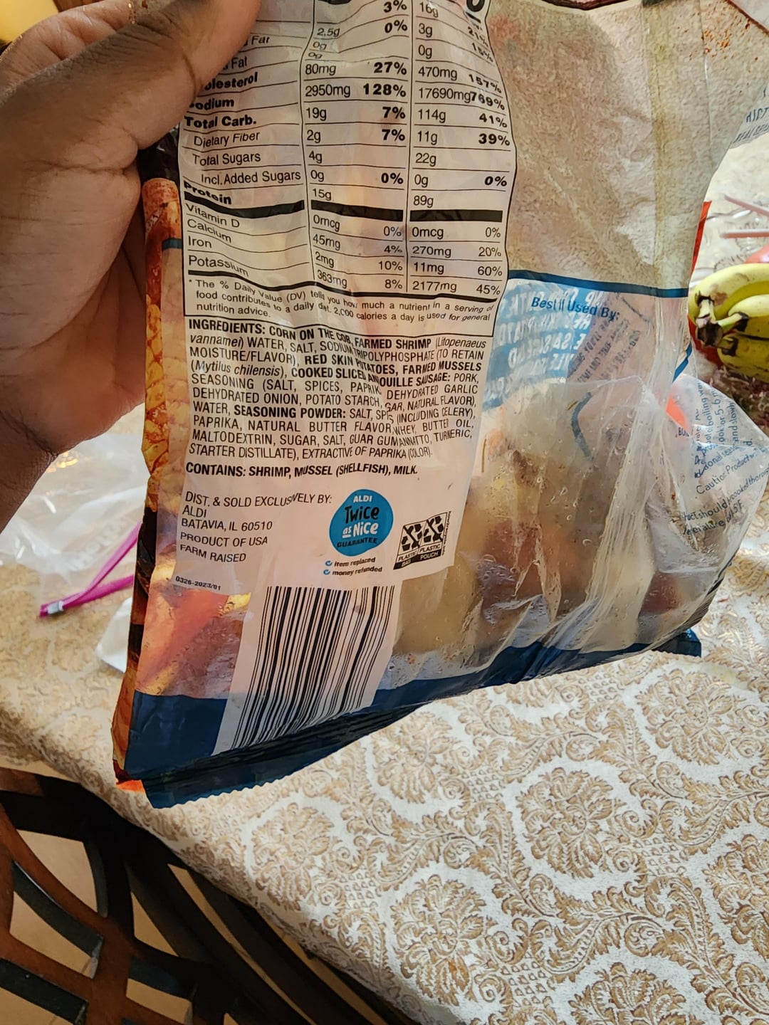 Aldi Seafood Boil Dining and Cooking