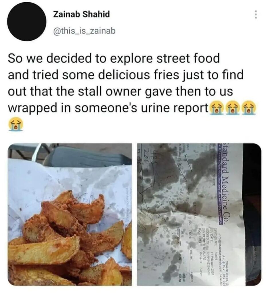 Bet they came with 'vinegar'