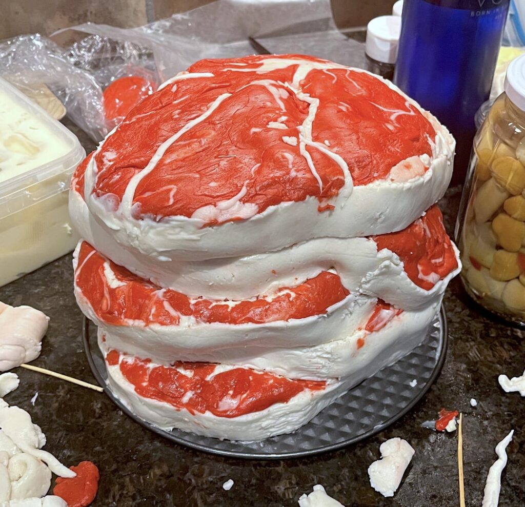 Steak stack (cake)