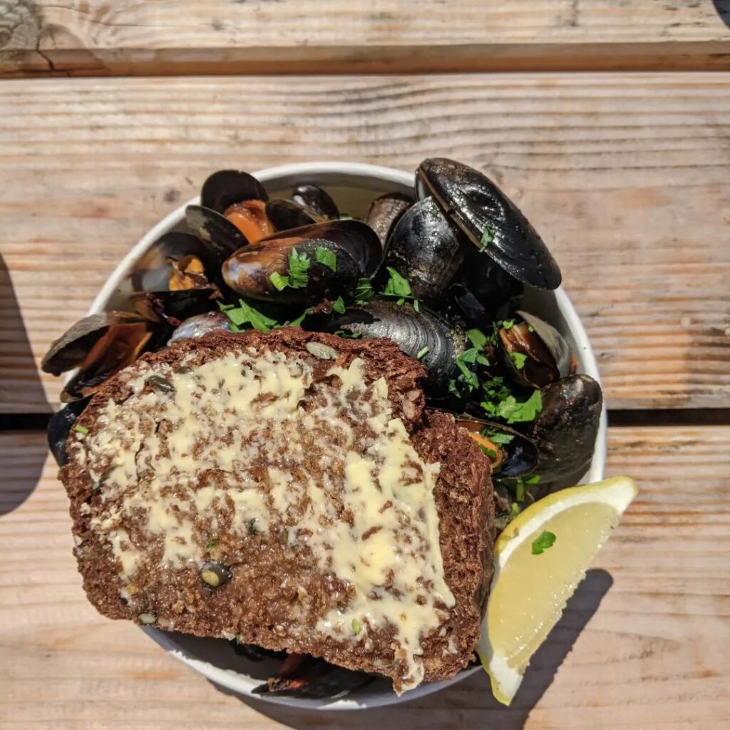 Mussels from The Misunderstood Heron Leenaun, Galway, Ireland