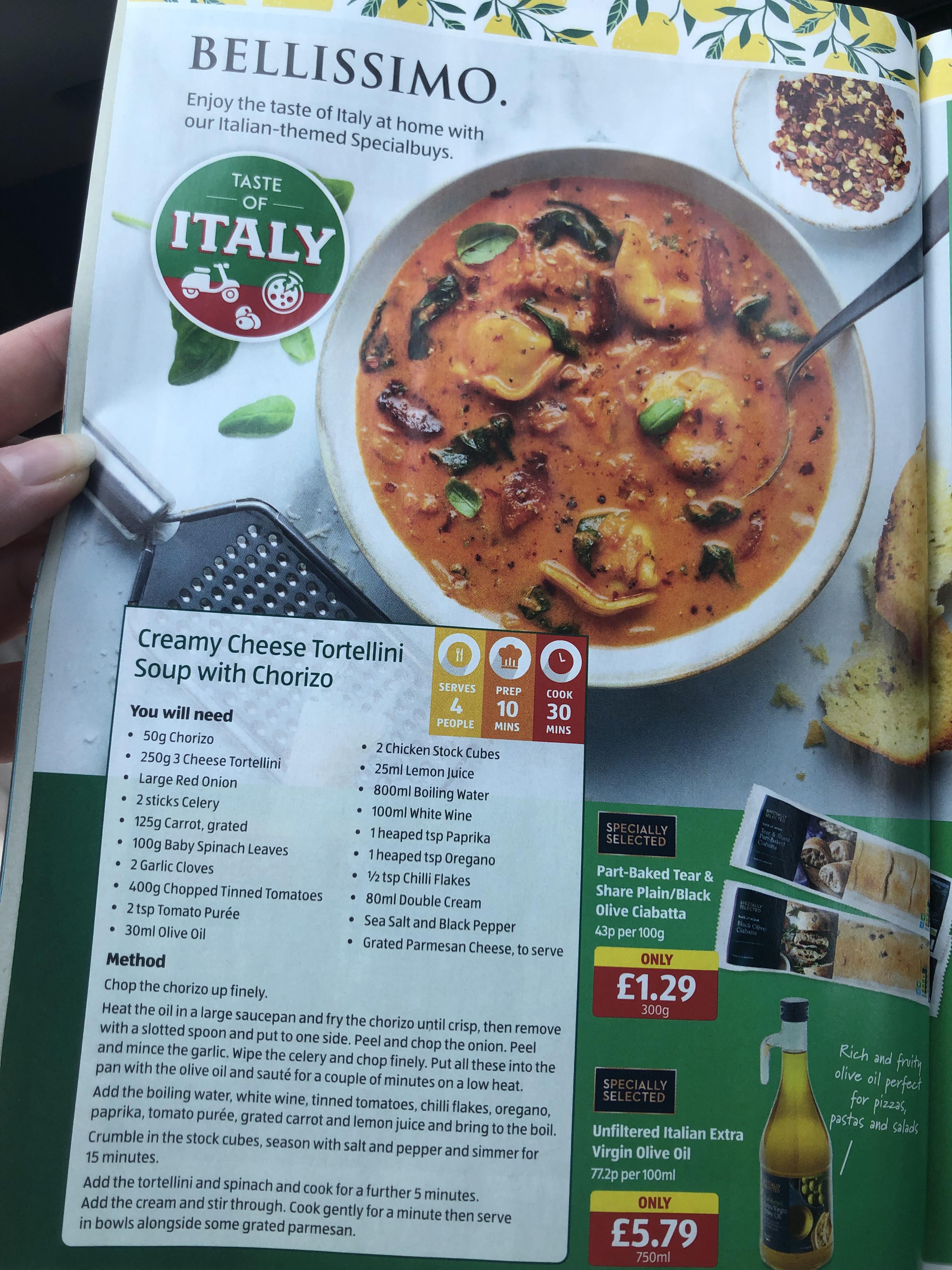 Aldi’s take on “The Soup”? Dining and Cooking