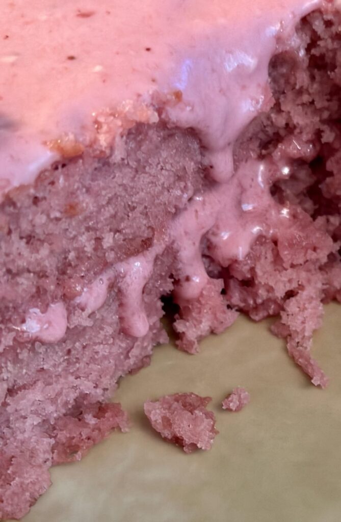 Raspberry Cream Cake