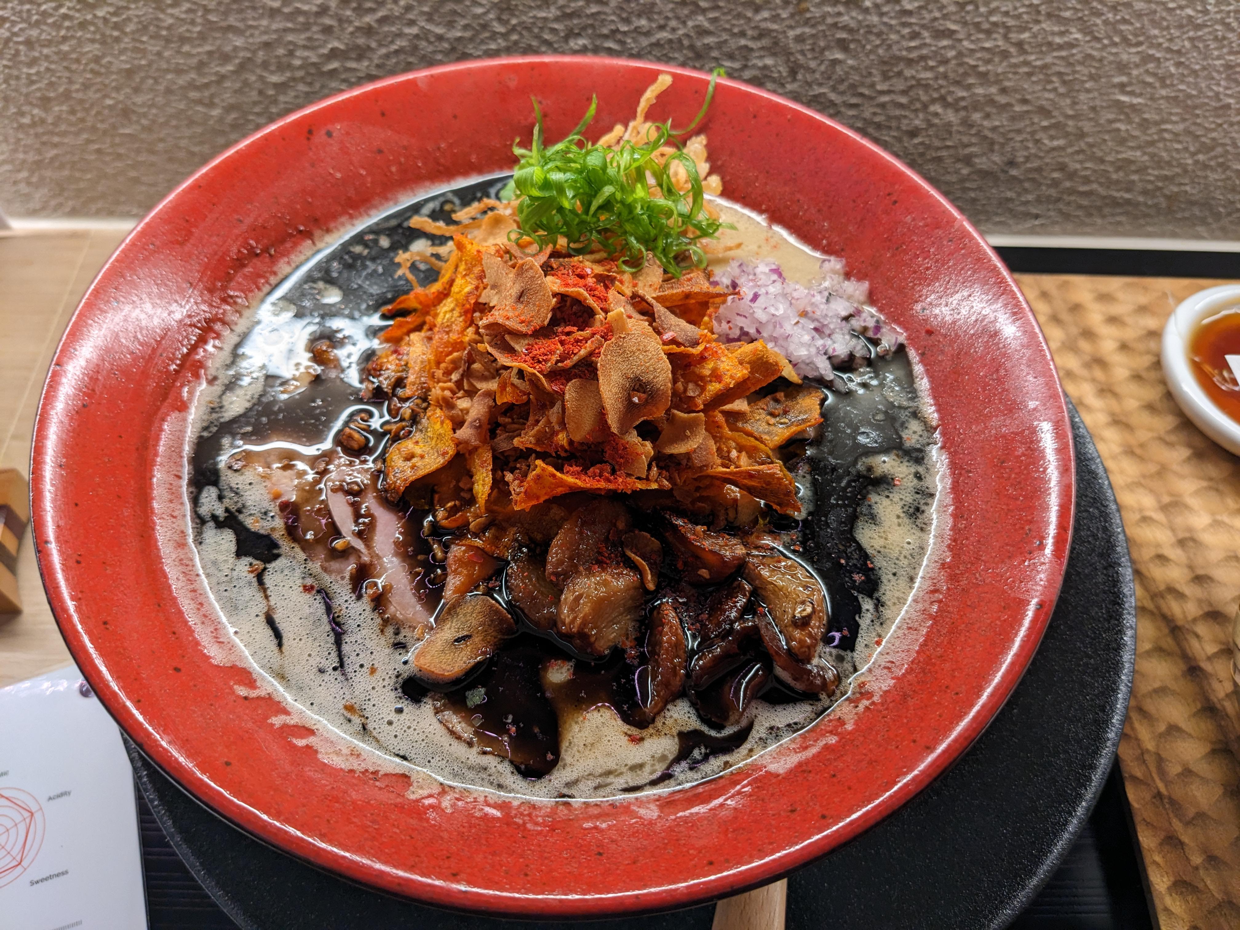 Garlic Blaze Ramen from Mensho Tokyo in Melbourne Australia Dining and Cooking Garlic Blaze Ramen from Mensho Tokyo in Melbourne Australia Dining and Cooking