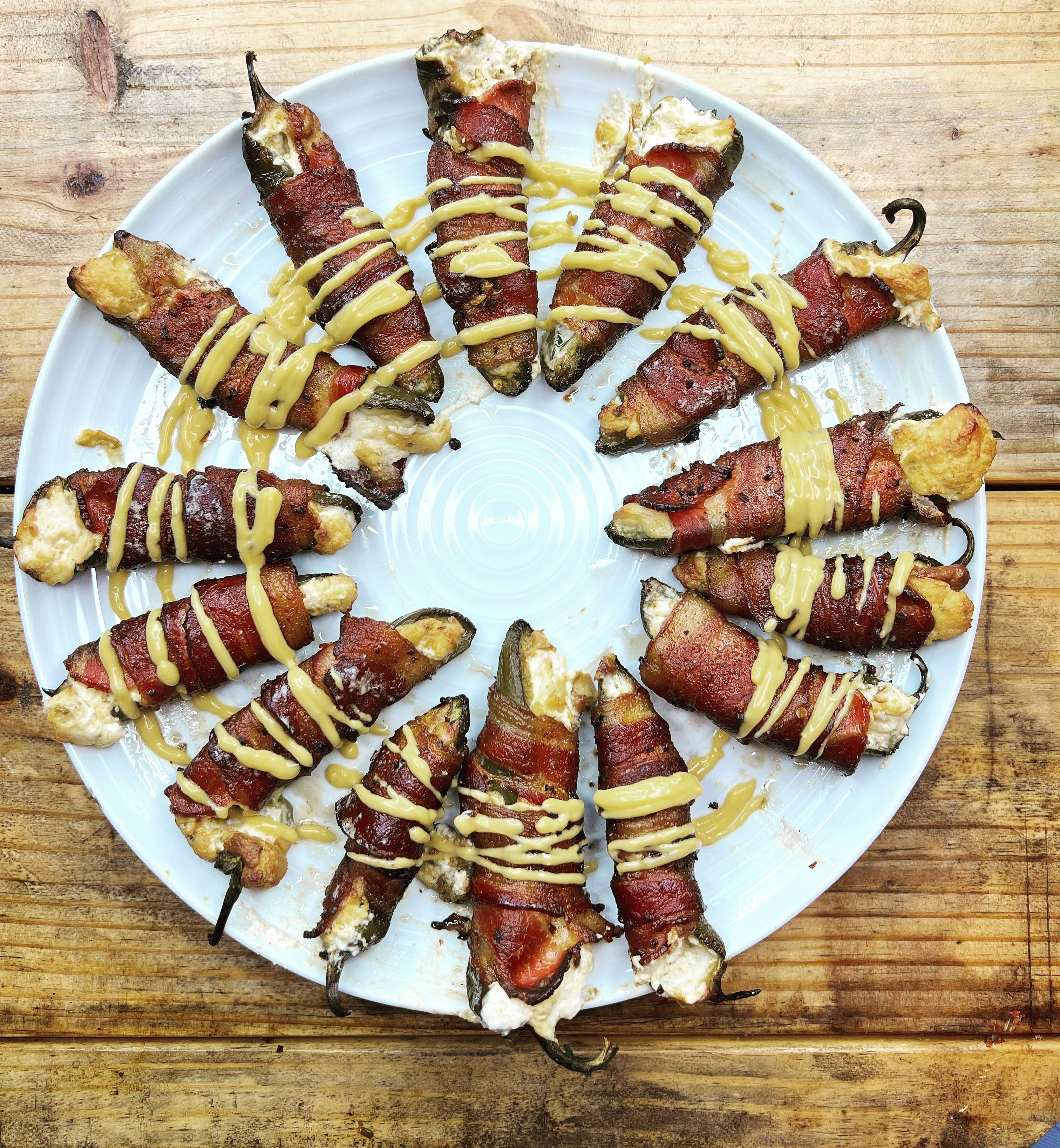 Bacon Wrapped Jalapeños Dining and Cooking