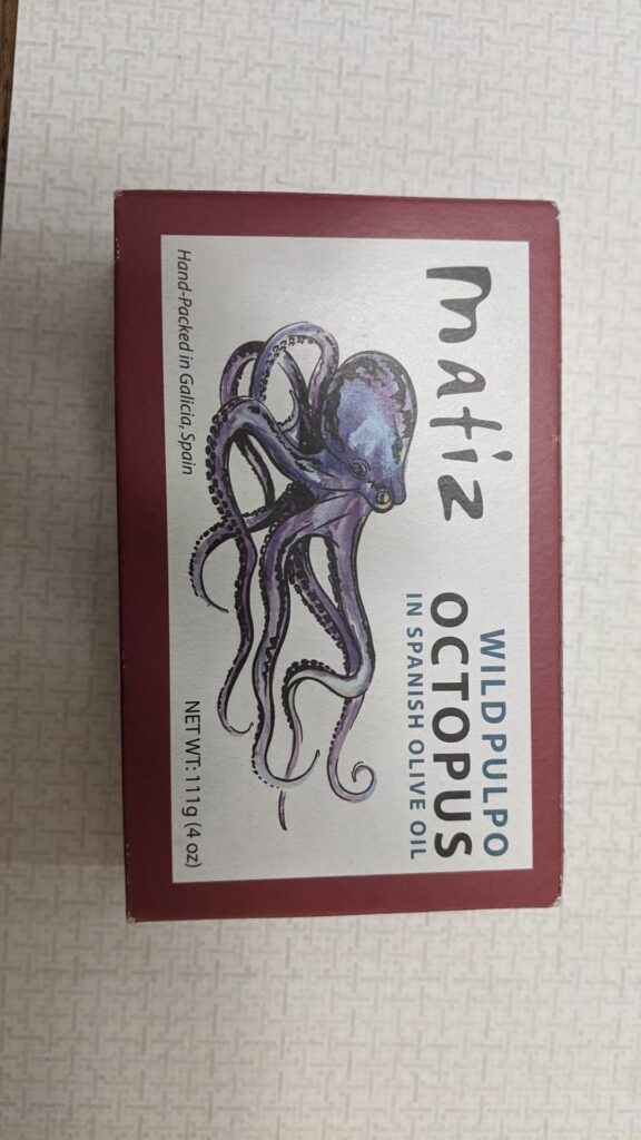 Matiz Octopus in Spanish Olive Oil