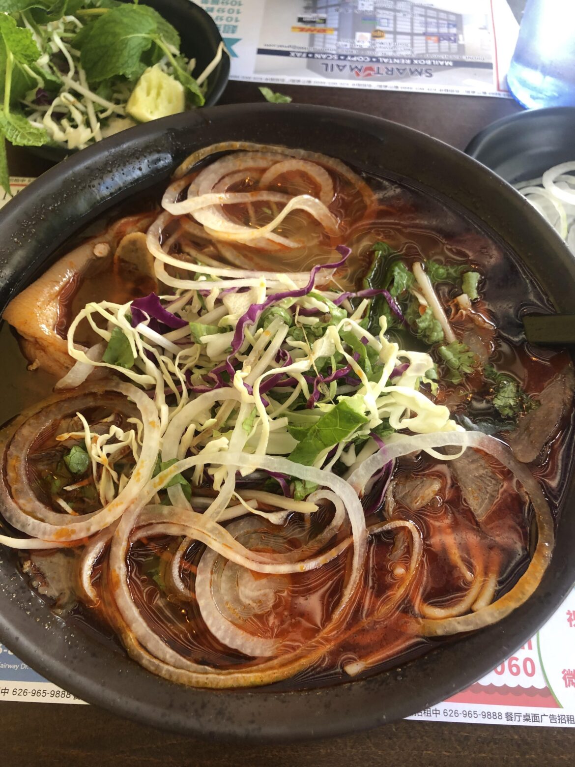 Bún Bò Huế from Nha Trang - $14, huge bowl and delicious been going to this spot for 10+ years and never disappointed