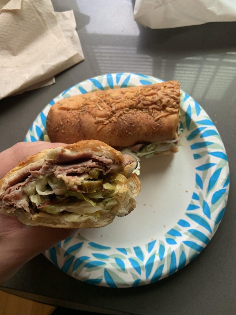 Not sure if I’ll get banned from this sb for posting a Subway sandwich, but I got the online exclusive Marshawn Lynch beast mode today.