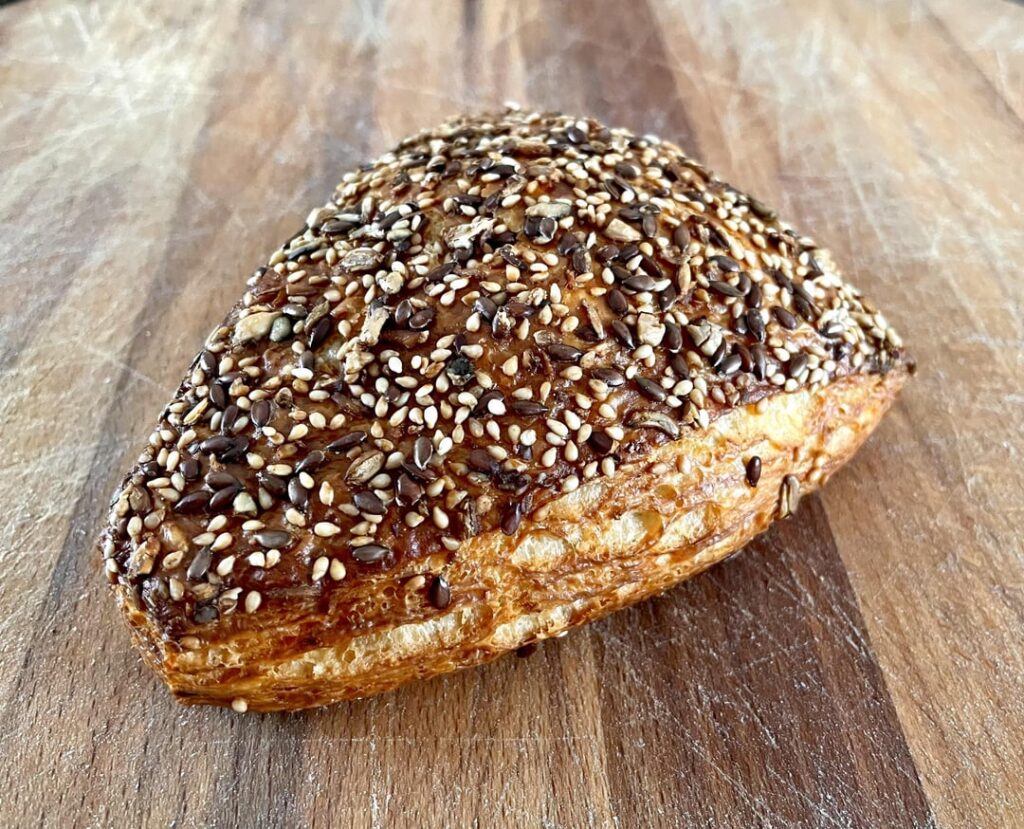 A new creation of the largest supermarket chain in The Netherlands: The Triangle Croissant