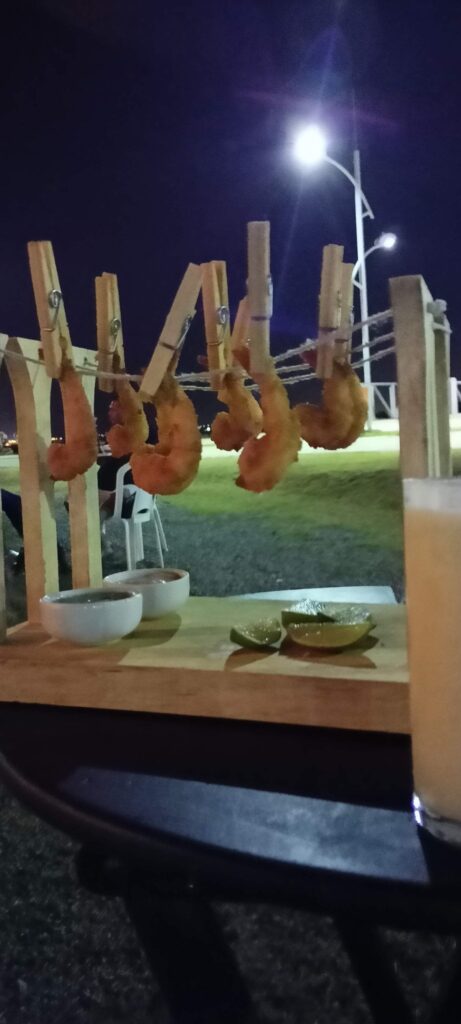 Somebody ordered shrimps in a Brazilian restaurant and got this