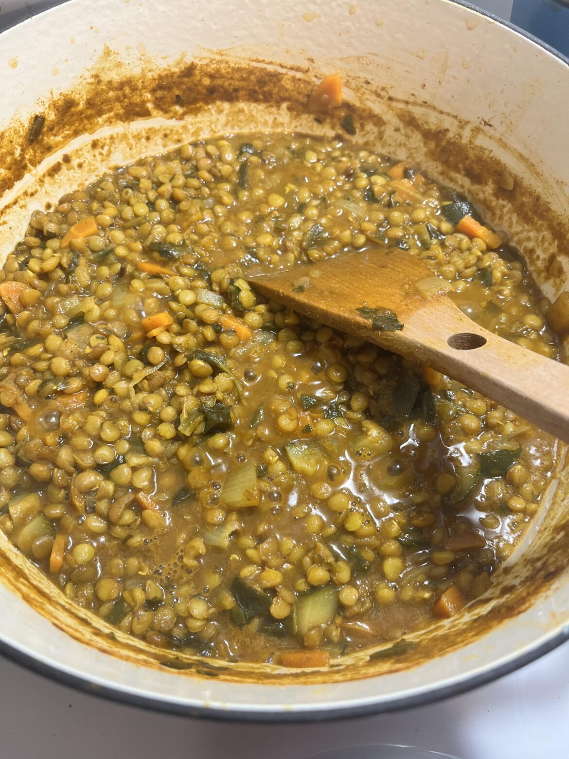 Curried Lentils Curried Lentils