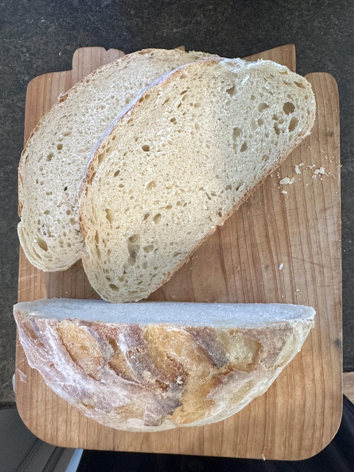 What am I doing wrong? Very dense crumb with minimal bubbles.