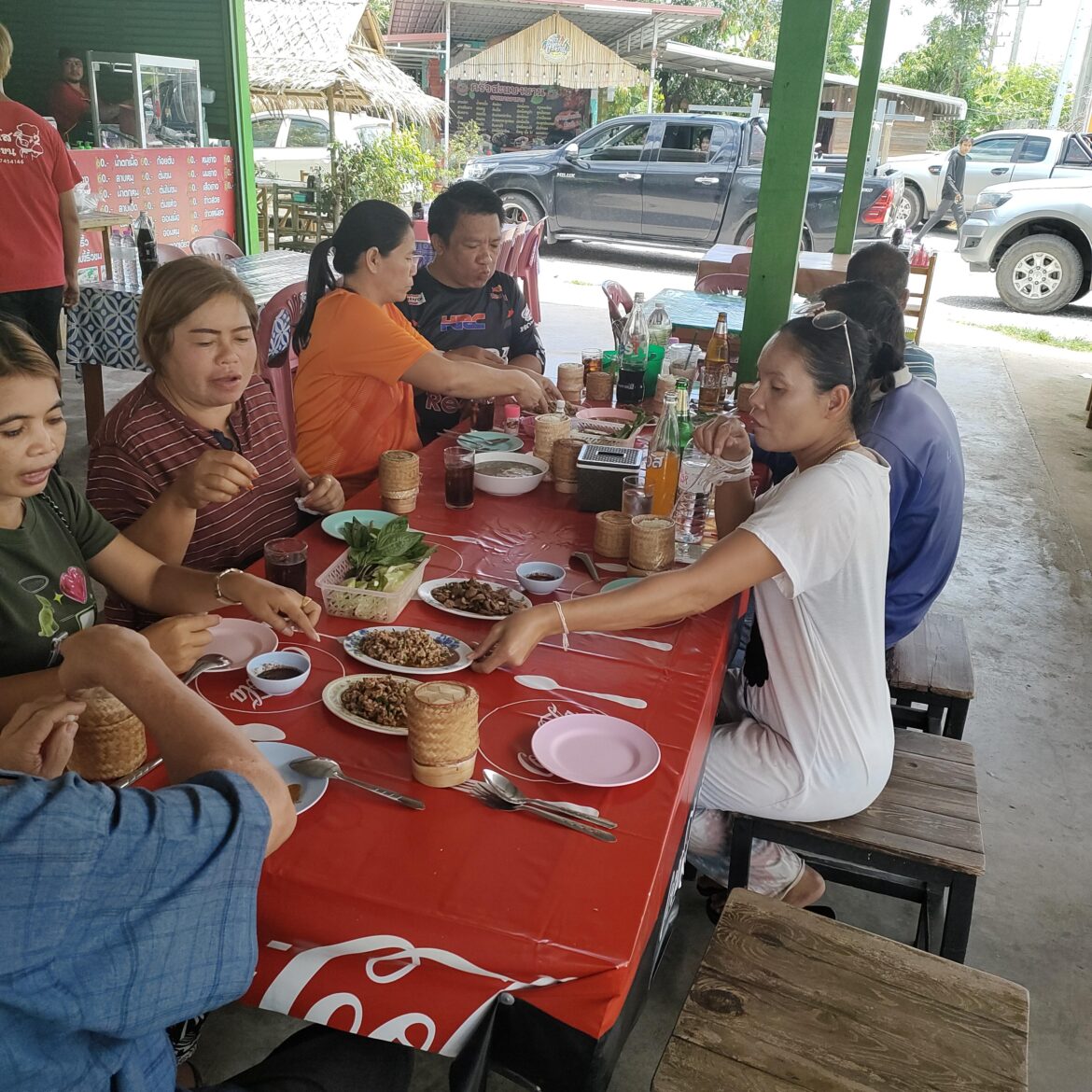 Lunch roadside eatery