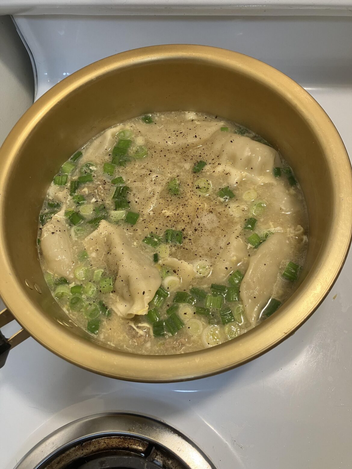 Is it too hot for 만두국? Never!