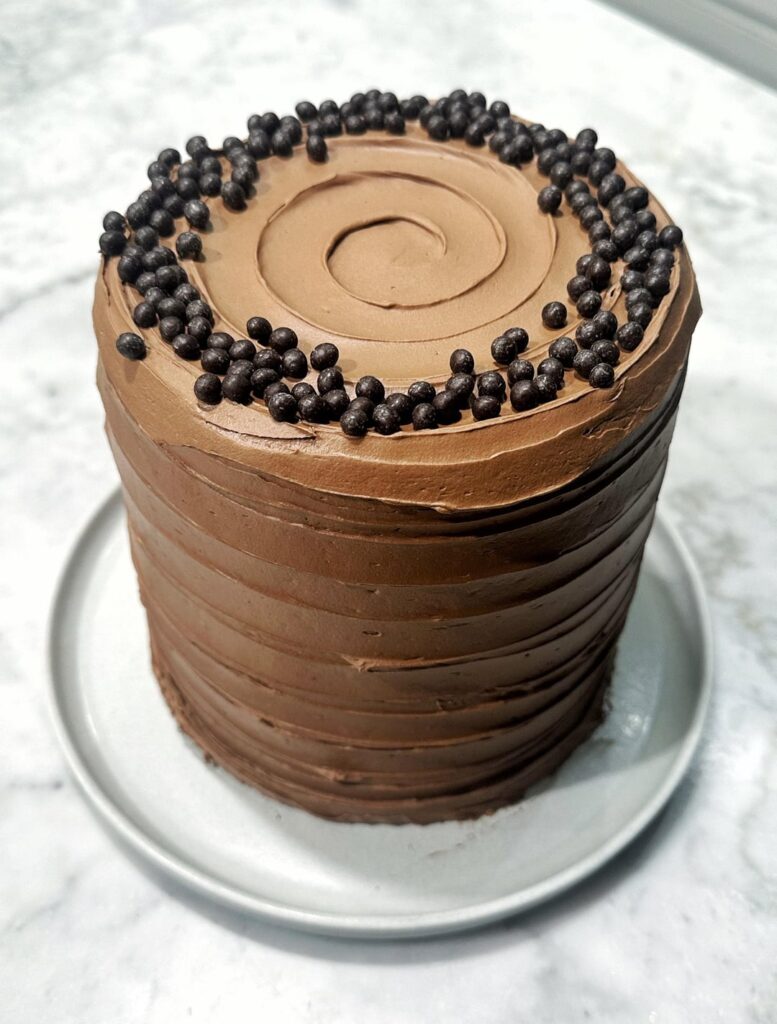 Two birthday cakes I baked this weekend.