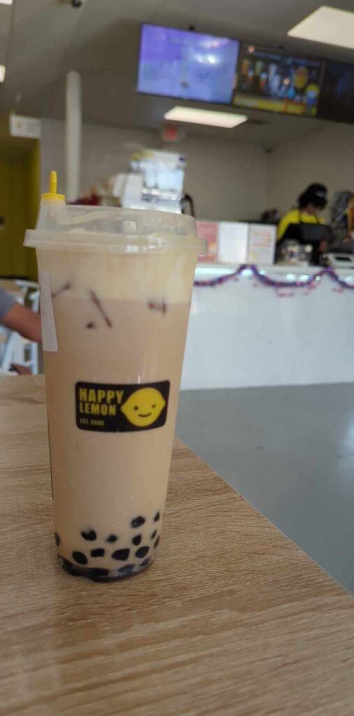 Happy Lemon: Salted cheese milk tea and teas with puff cream are to die for 🤤