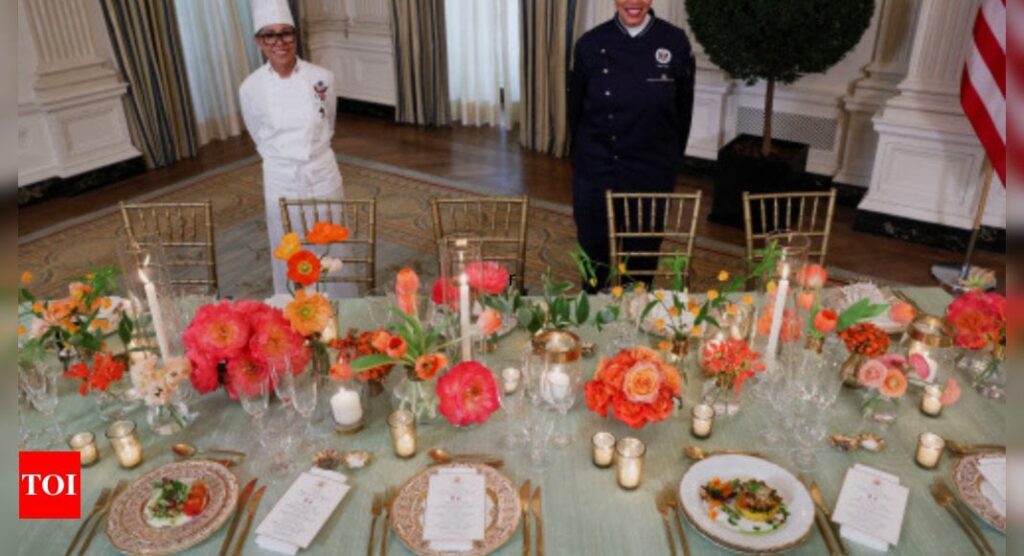 Modi Dinner Menu: Plant-based courses of millet, stuffed mushrooms here's what's on the menu for PM Modi state dinner | India News - Times of India