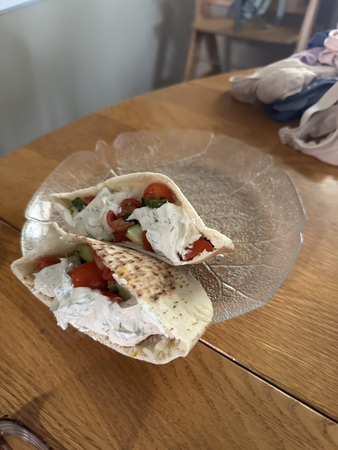 Don’t sleep on vegan options: Vegan Mushroom Pita Pockets