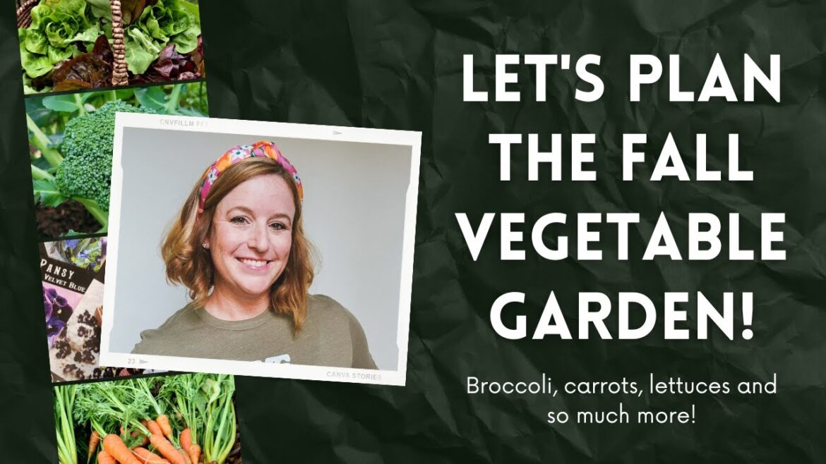 Let's Plan the Fall Vegetable Garden! Lots of tips on veggies like broccoli, carrots and more