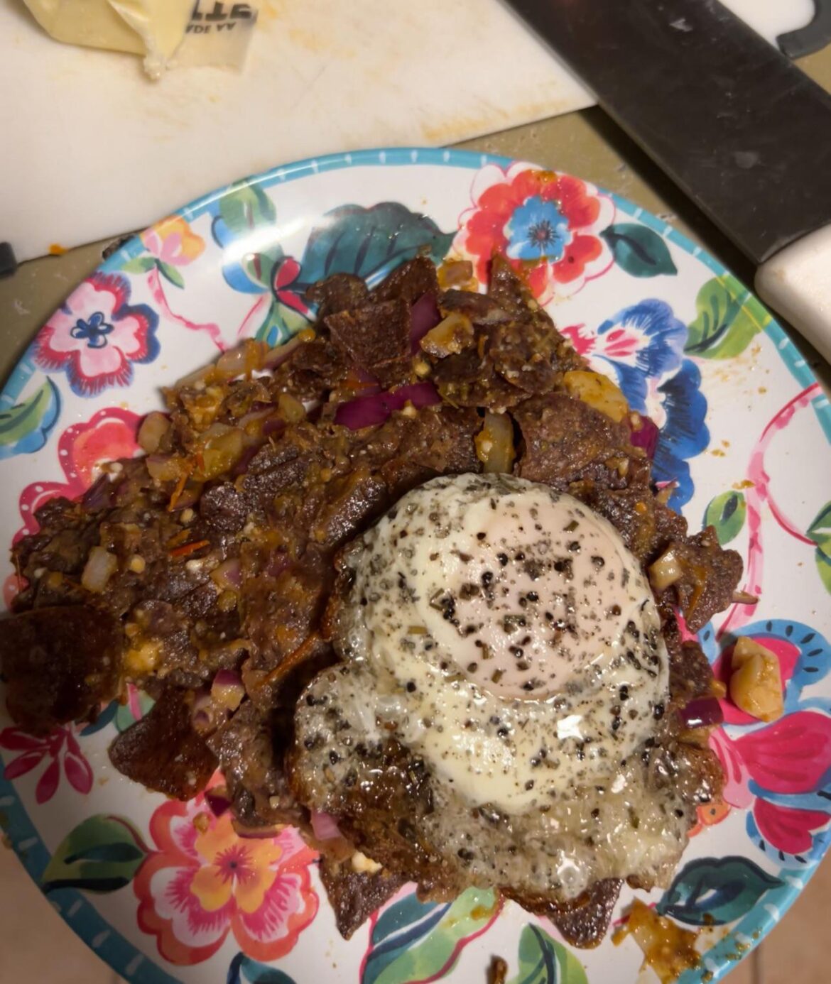 Blue Corn Chilaquiles