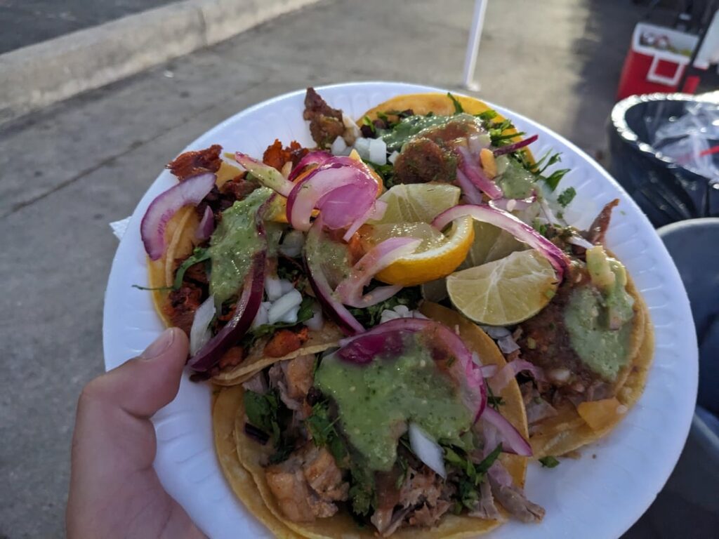 La Flamita Mixe, great street tacos in Brentwood (finally)
