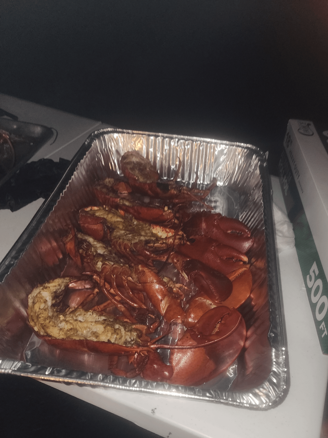 Late night Lobster Dining and Cooking