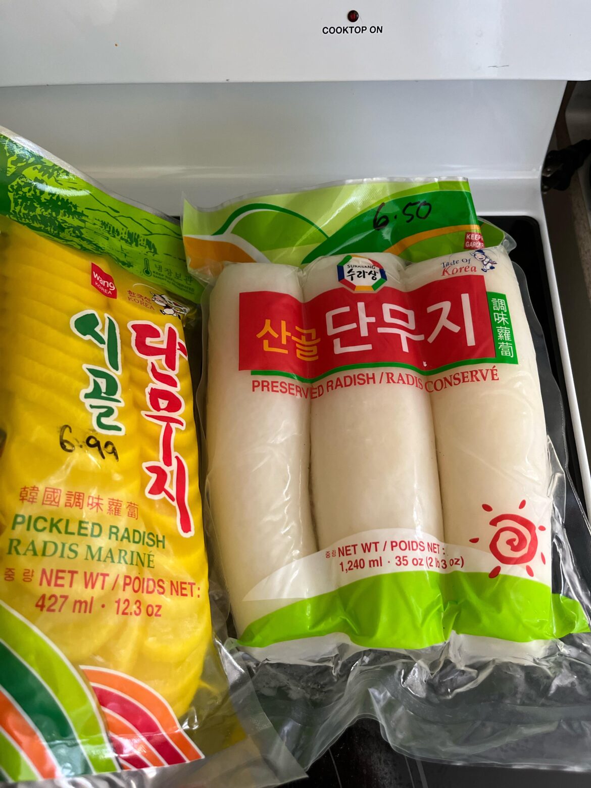 What to do with packaged radish?