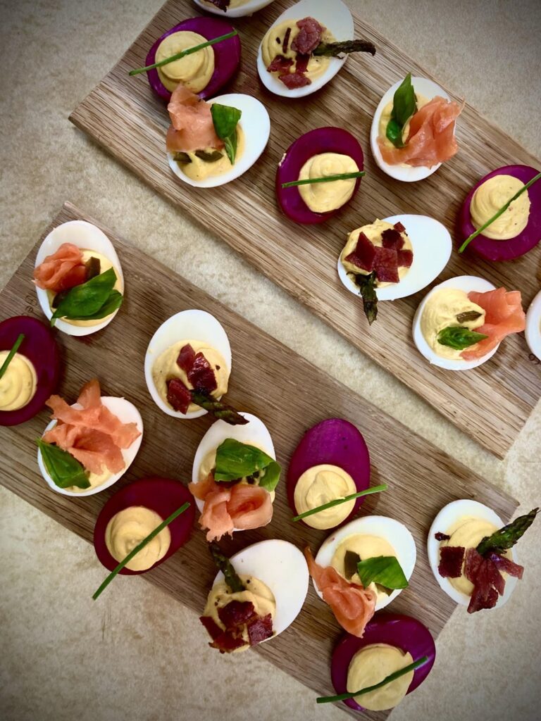 Deviled eggs 3 ways🥚 Deviled eggs 3 ways🥚