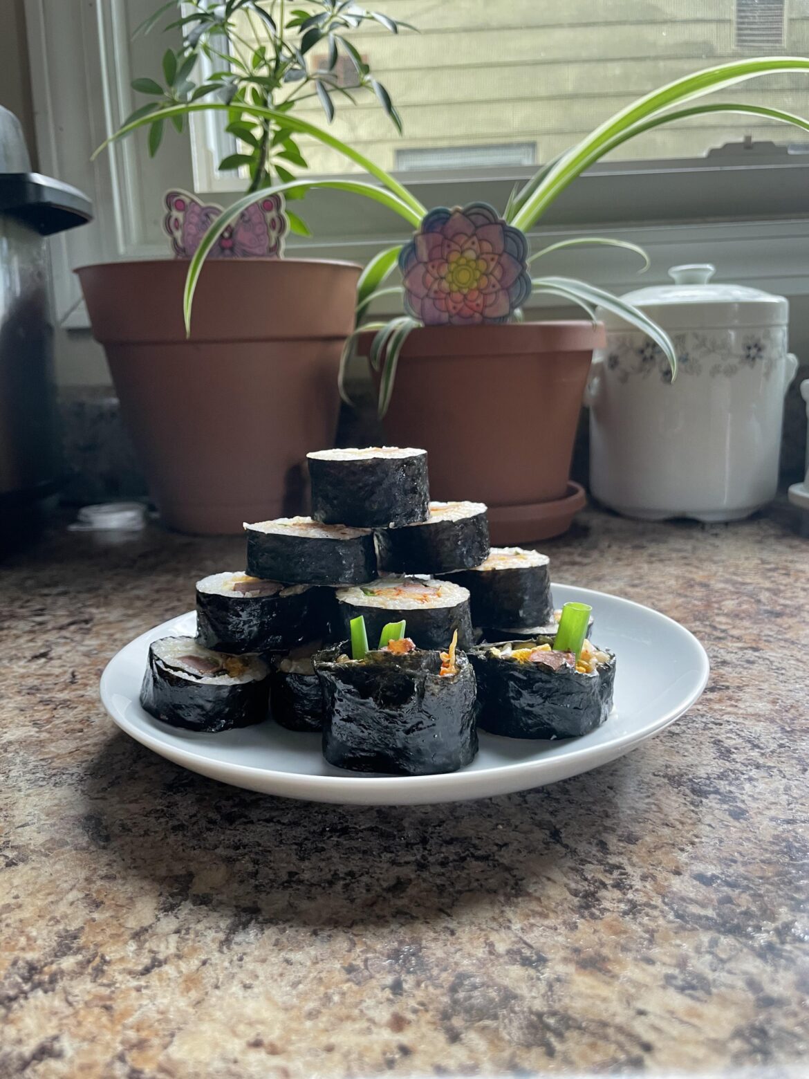 pyramid of gimbap!