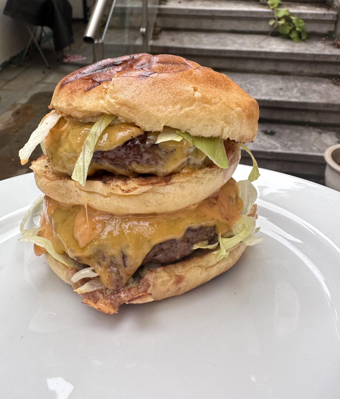 Happy 4th of july. my recreation of the big mac in honor of americas birthday