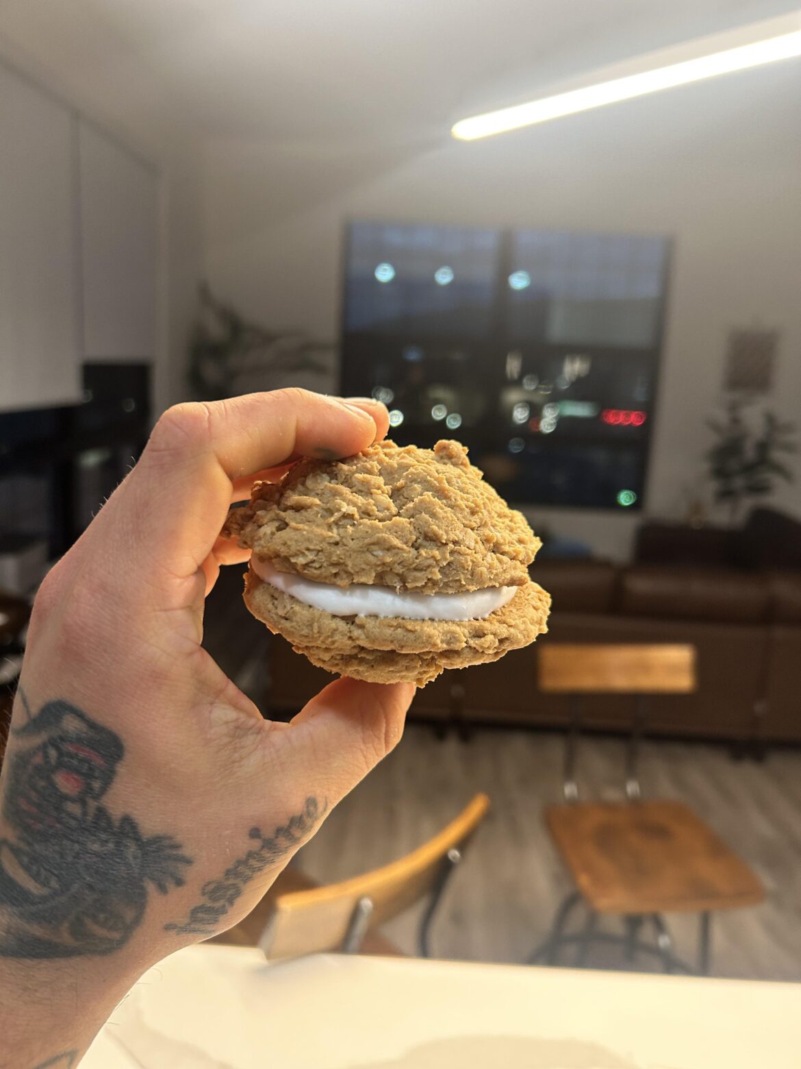 How about a cookie sandwich?