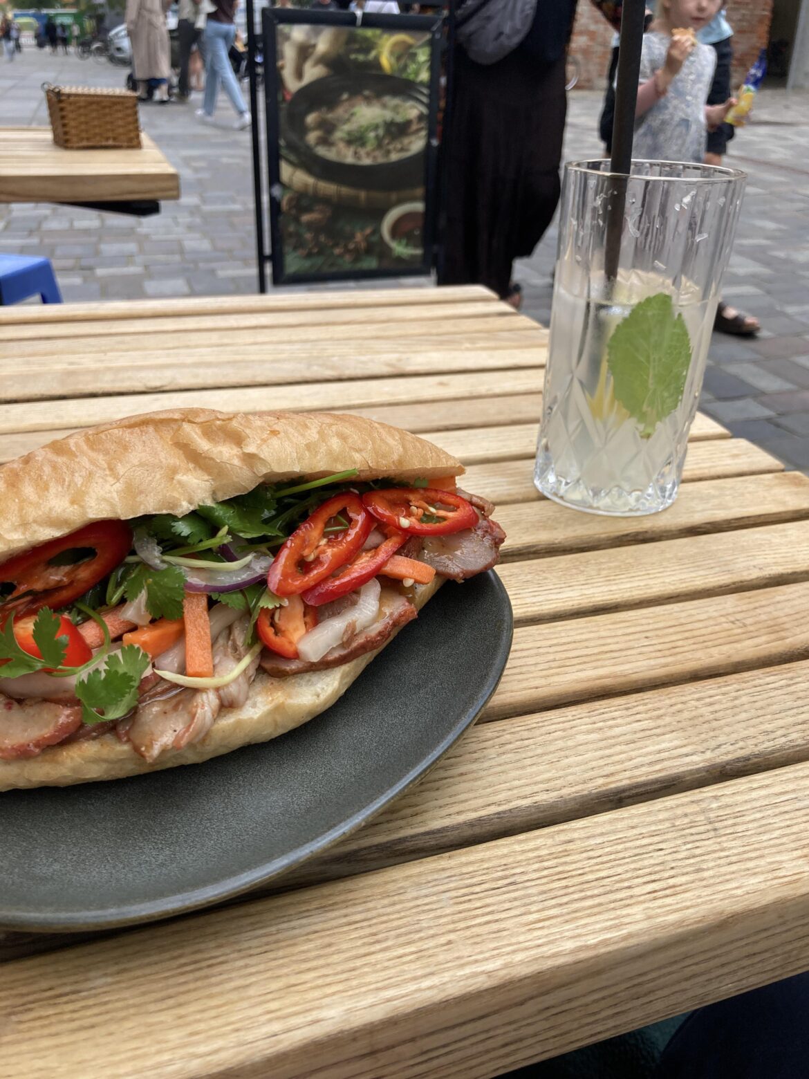 Pork BBQ Banh Mi at Mother’s Streetfood, Odense, Denmark