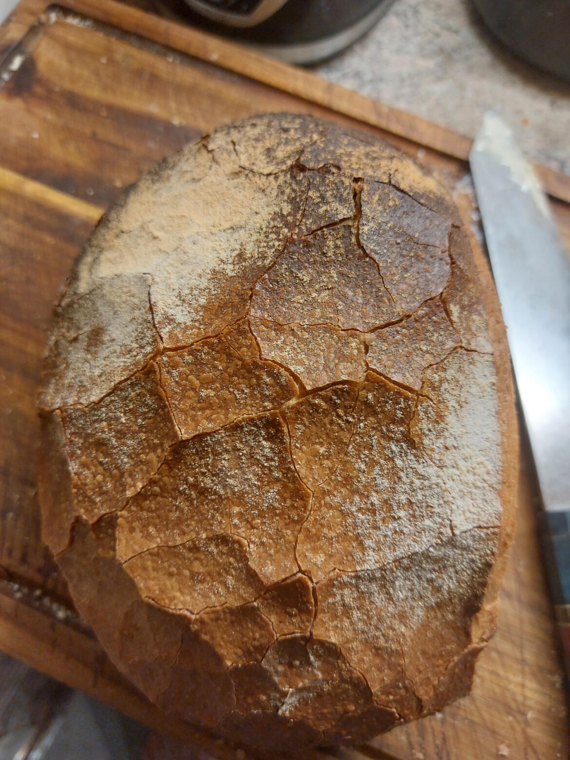 What causes these cracks on my crust?