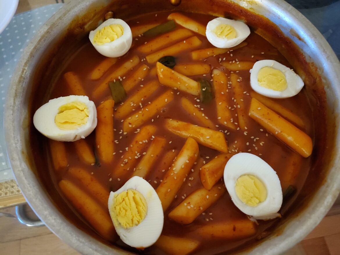 Made some tteokbokki