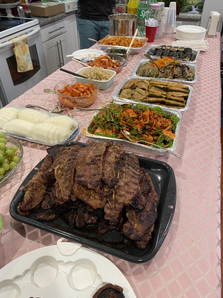 Made the galbi for our family gathering