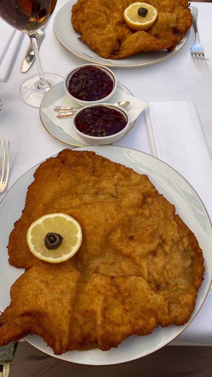 (i ate) a Wiener Schnitzel in Salzburg Dining and Cooking