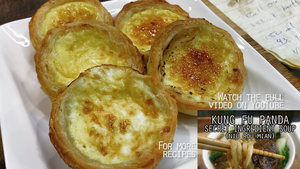 Woo Can Cook | Portuguese Egg Tarts (Pasteis De Nata)