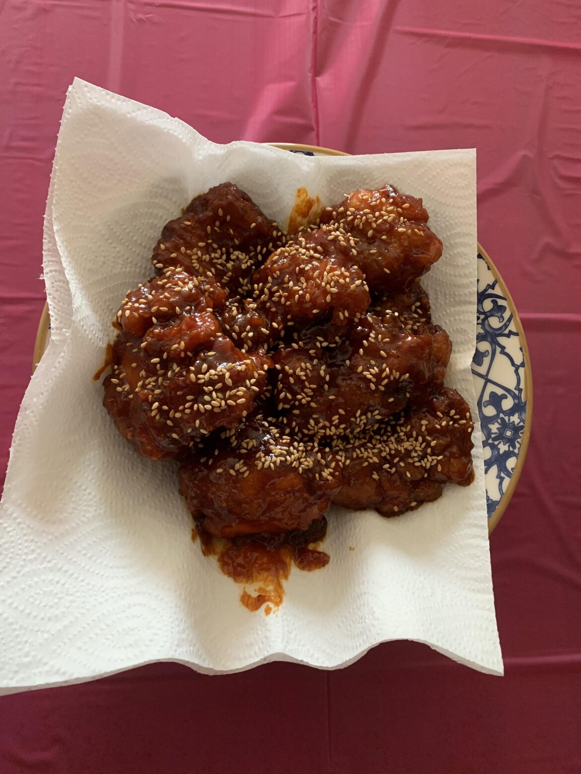 Yummy Korean fried chicken!