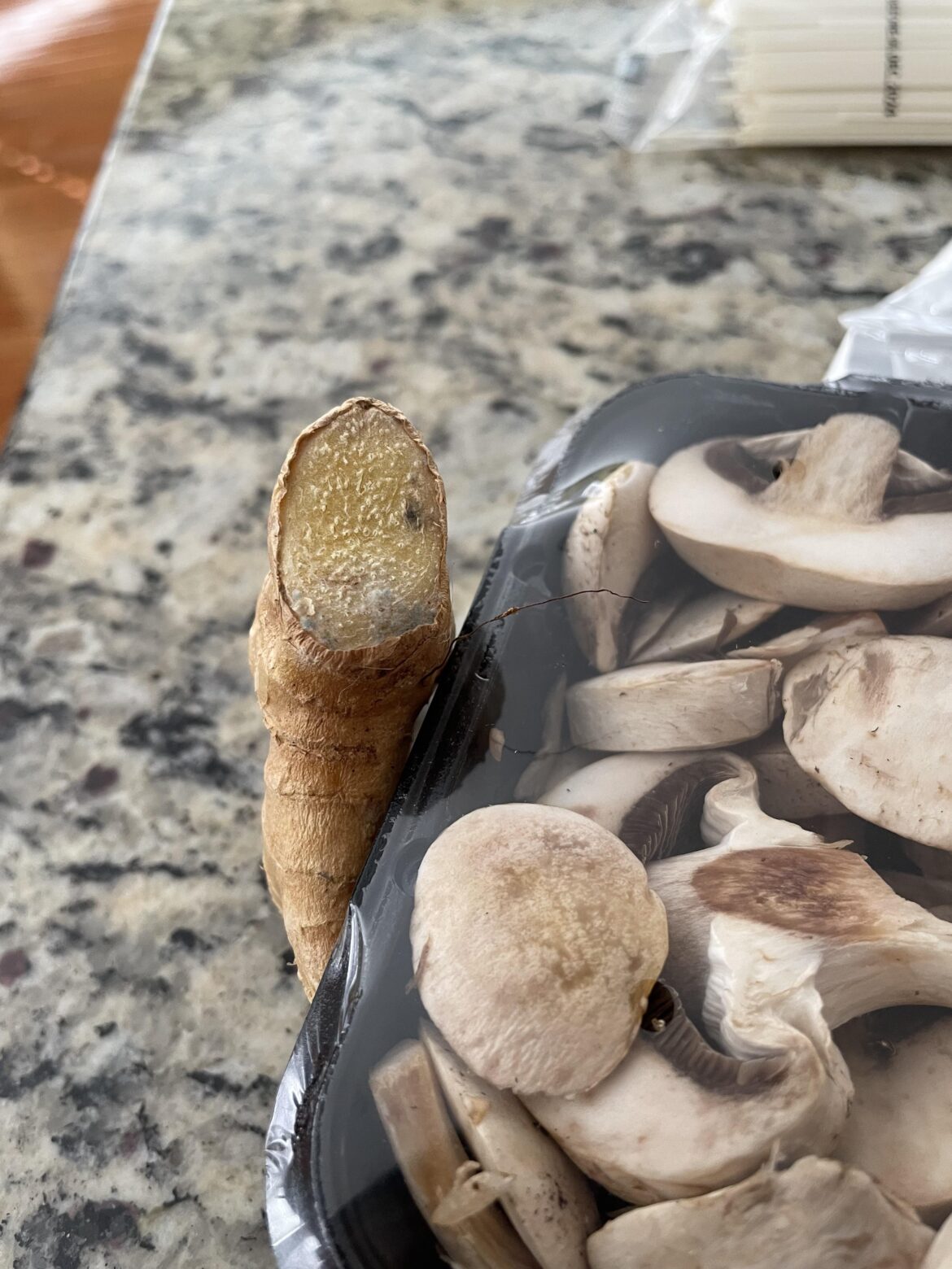 I’m cooking right now and I don’t know if I can use this. Did hello fresh send me moldy ginger?