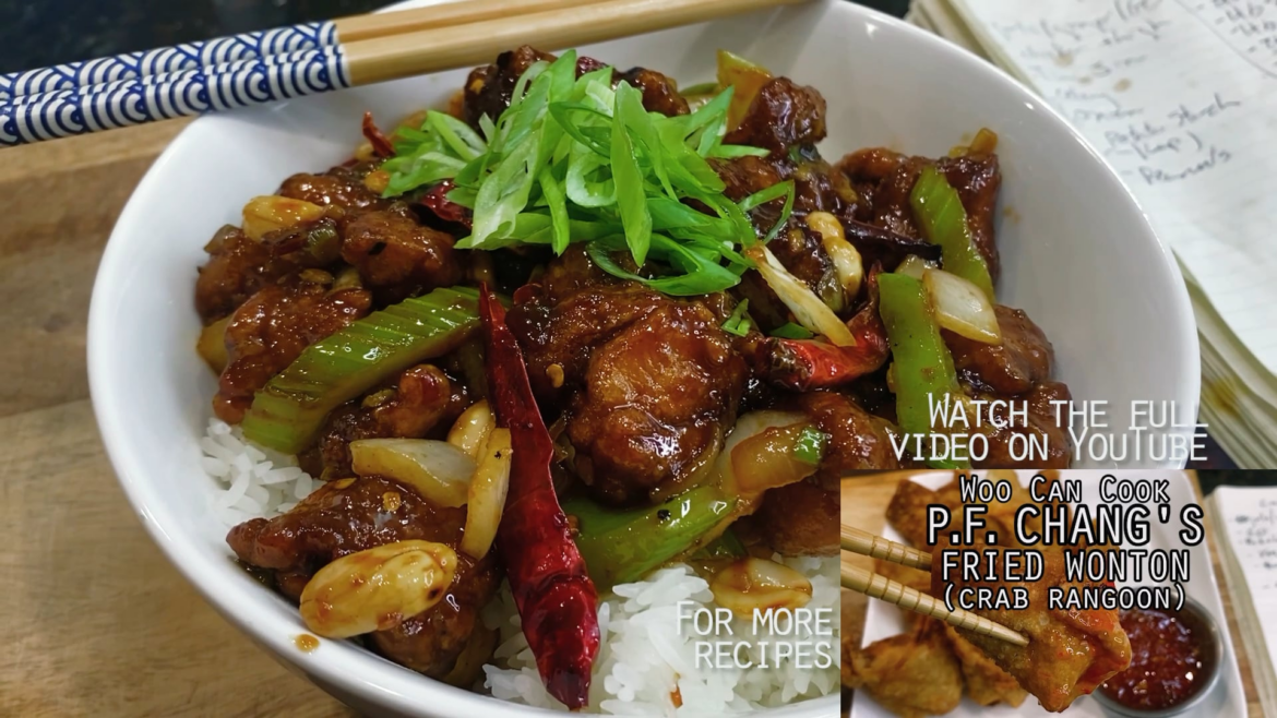 Woo Can Cook | PF Chang's Kung Pao Fried Chicken