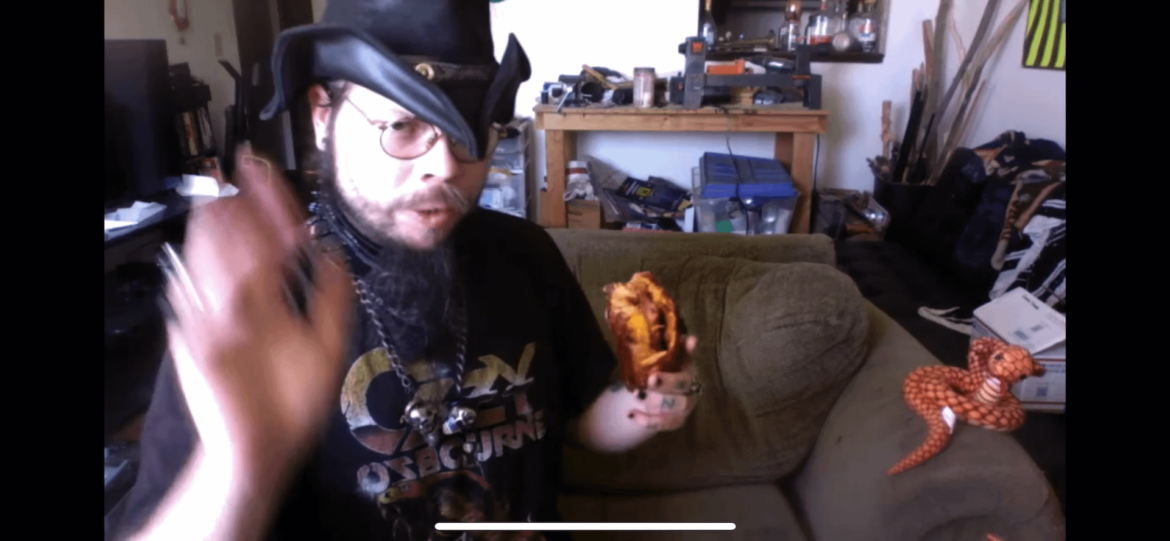 Better not be eating burrito bugs BOY