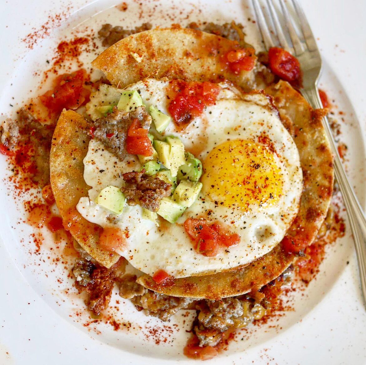 Fried Egg Quesadilla