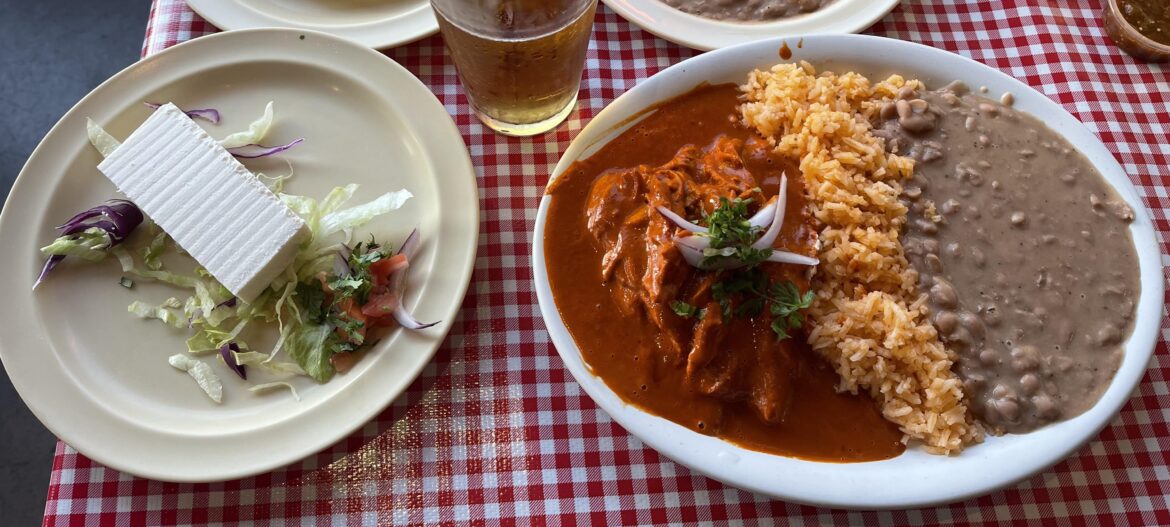 Chicken mole from Tere’s