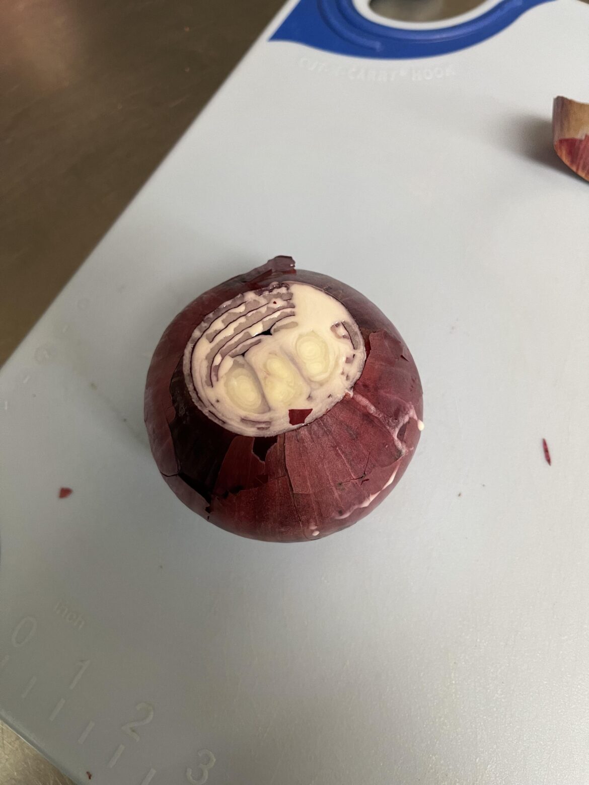 What is this white stuff leaking and is it safe to eat?