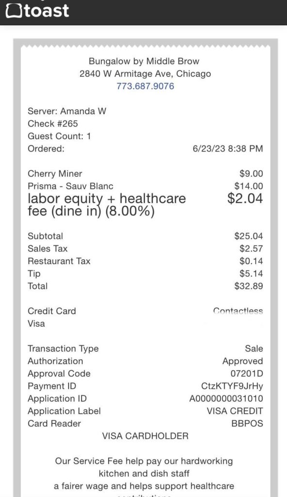 Normalize asking for an itemized receipt