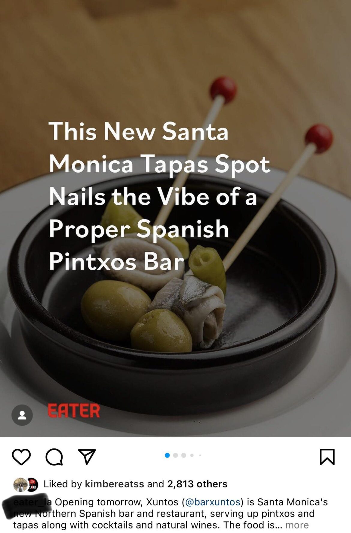 New tapas spot, Xuntos, opening in Santa Monica is another spot adding a 20% charge on top of bills that does not count as tip.