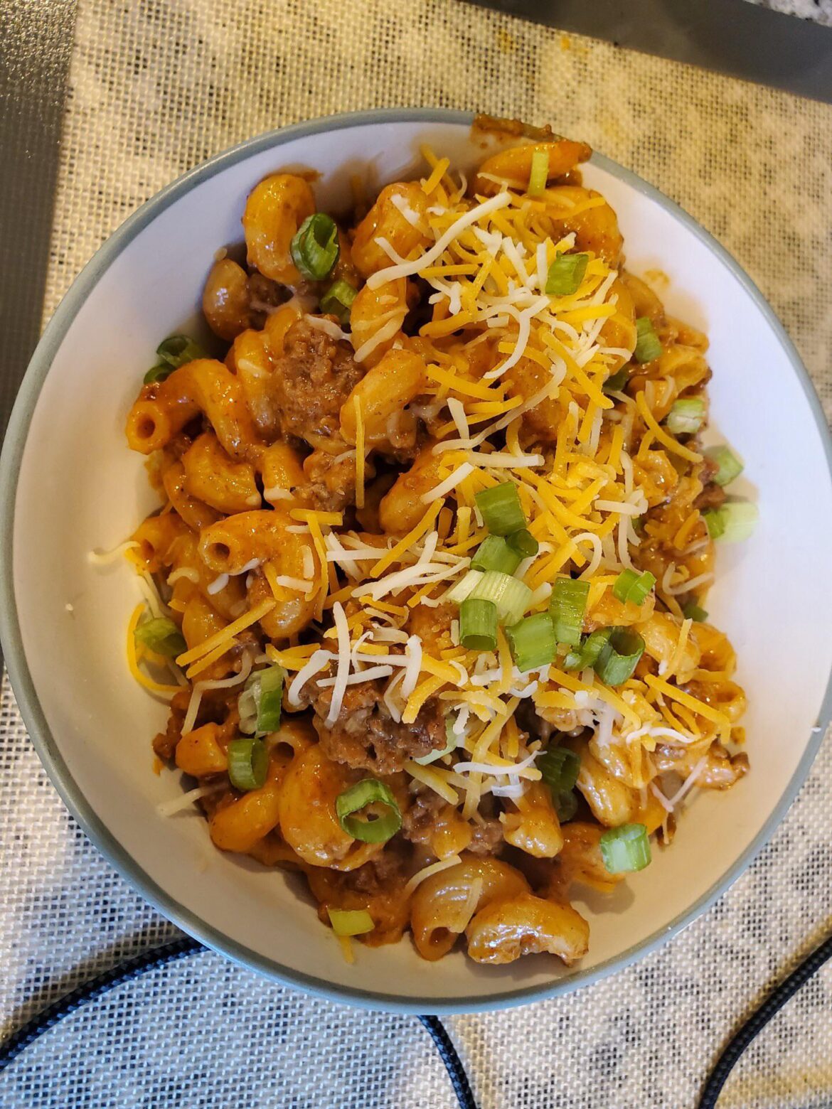 Southwest beef cavatappi 10/10