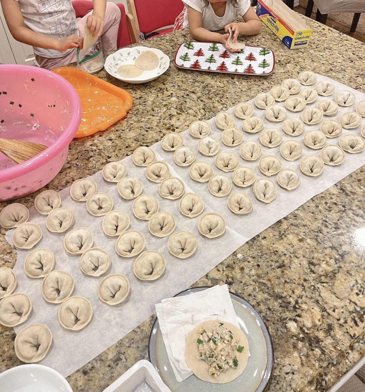 We made over 80 mandus ☺️