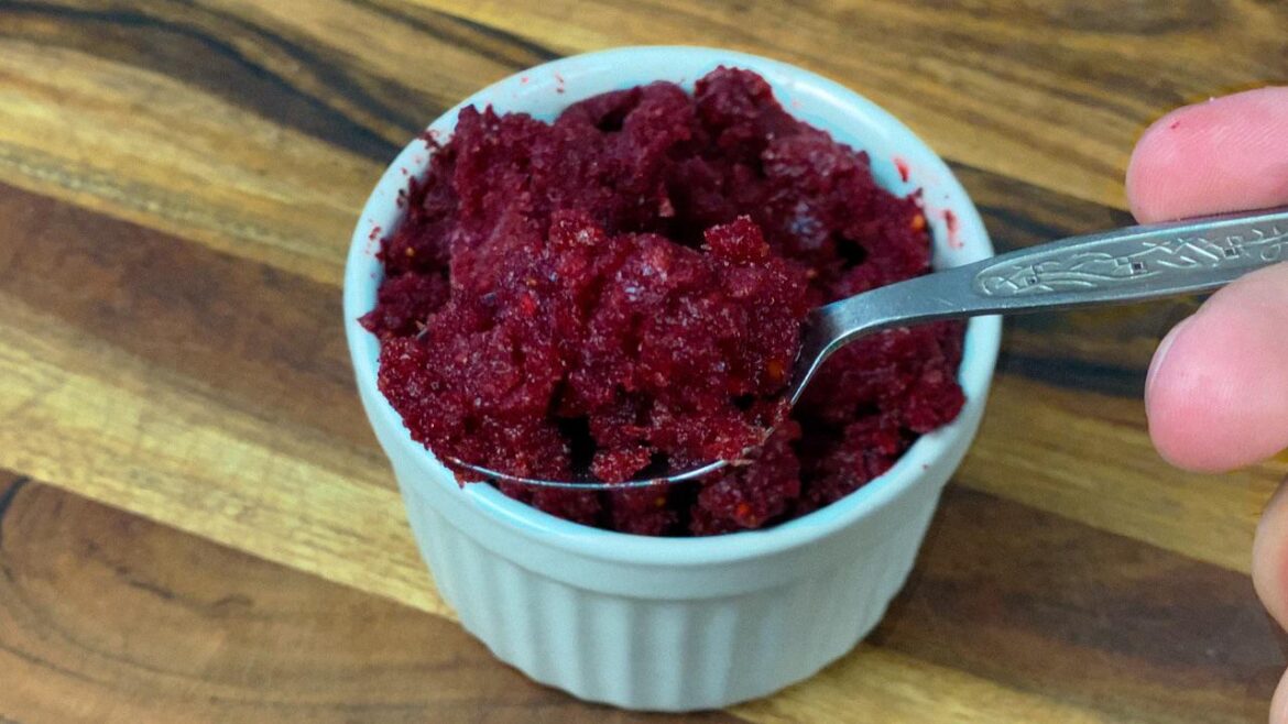 Berries Sorbet (recipe in comments)
